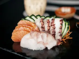 Sashimi de salmon