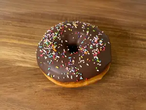 Dona chocolate simple