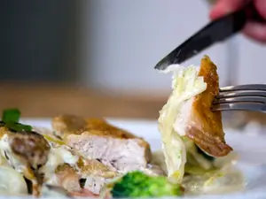 Roll de pollo