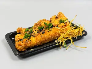 Big Hot Dog Salmon Apanado Frito