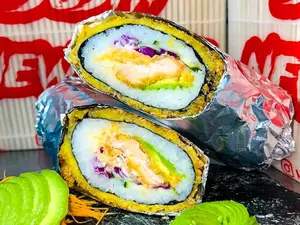 Burrito sushi
