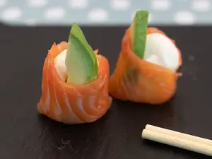 Geishas de salmón 5 unidades