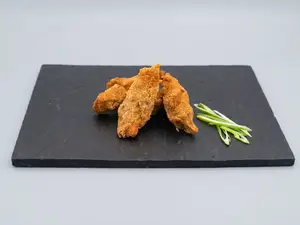 Langostinos apanado frito