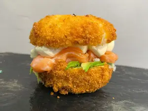 Sushi Burger Salmon