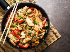 Wok De Arroz Crunch Chicken
