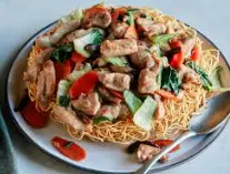 Wok De Fideos Crunch Chicken