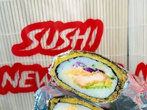 Burrito salmon ahumado