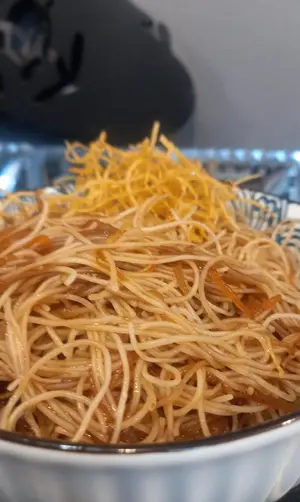 Wok De Verduras Y Fideos Chinos