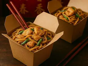 Chao mein mixto