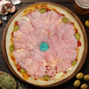 Pizza jamón