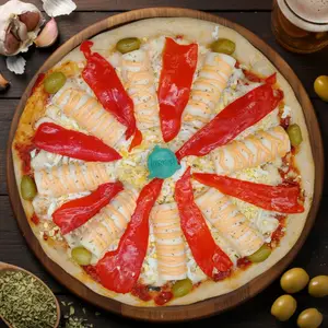 Pizza palmitos especial