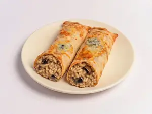 Hojaldrado de hongos y queso azul