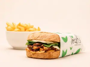 Sándwich Pollo Teriyaki & Hongos + Papas
