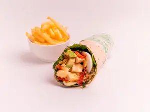 Wrap Pollo Honey Mustard + Papas