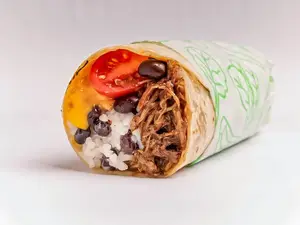 Burrito mexican beef