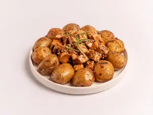 Pollo teriyaki & acompañamiento