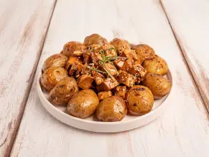 Pollo teriyaki & acompañamiento