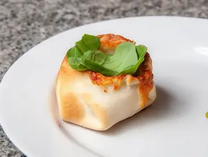 Canasta rúcula y jamón crudo