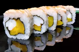 05 Piezas Salmon Peach Roll