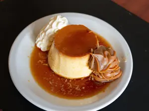 Flan mixto