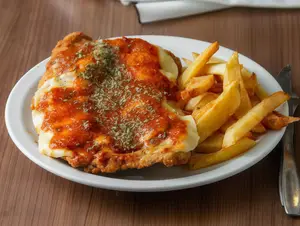 Suprema de pollo napolitana