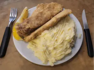 Filet de merluza a la romana
