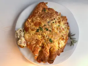 Omelettes De Jamon Y Queso