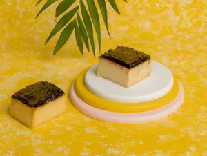 Cuadrado de cheesecake