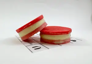 Alfajor de frambuesa