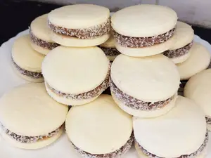 Alfajores de maicena 6 unid