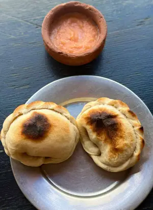Empanada caprese
