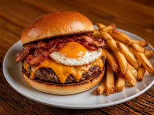 Hamburguesa cheddar
