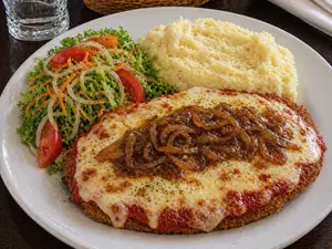 Milanesa fugazzeta