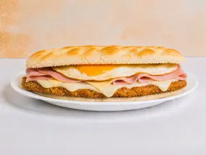 Sandwich milanesa provolone