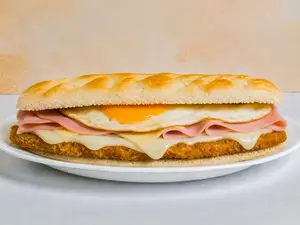 Sandwich milanesa roquefort