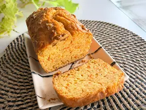 Budín de naranja y zanahoria