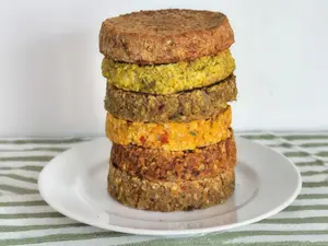 Medallones veganos