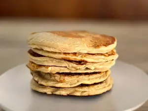 Pancake proteico de limón