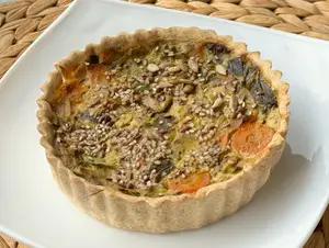 Tarta de mix de vegetales