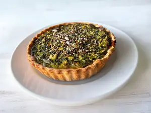 Tarta de verdura y calabaza