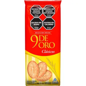 Bizcochos 9 De Oro Clasicos 200 g