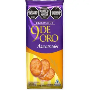 Galletas 9 De Oro Azúcarados 210 g