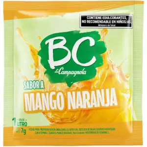 Jugo En Polvo Bc La Campagnola Mango Naranja 7 g