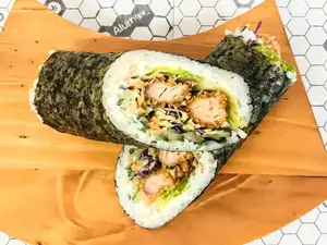 Burrito De Salmon Crispy