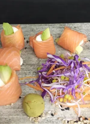 Geishas salmon