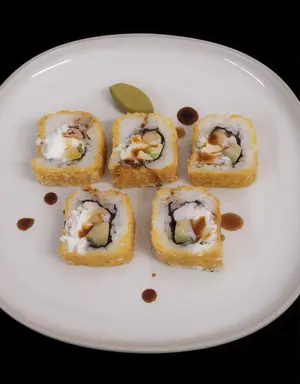 Hot maki langostinos