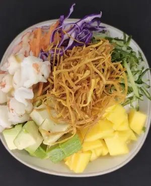 Poke langostinos