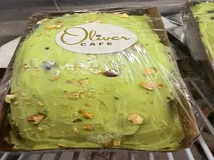 Budin de pistacho base de choco