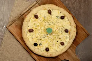 Pizza cuatro quesos