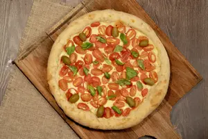 Pizza capresse grande